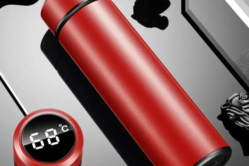 500ML Temperature Display Stainless Steel Thermos Cup A to Z Shop