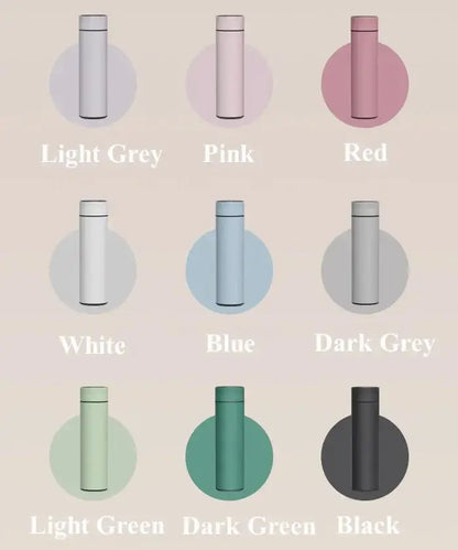 500ML Temperature Display Stainless Steel Thermos Cup A to Z Shop