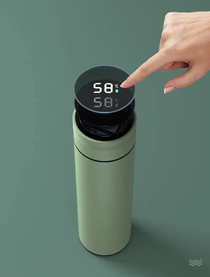 500ML Temperature Display Stainless Steel Thermos Cup A to Z Shop