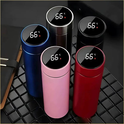 500ML Temperature Display Stainless Steel Thermos Cup A to Z Shop