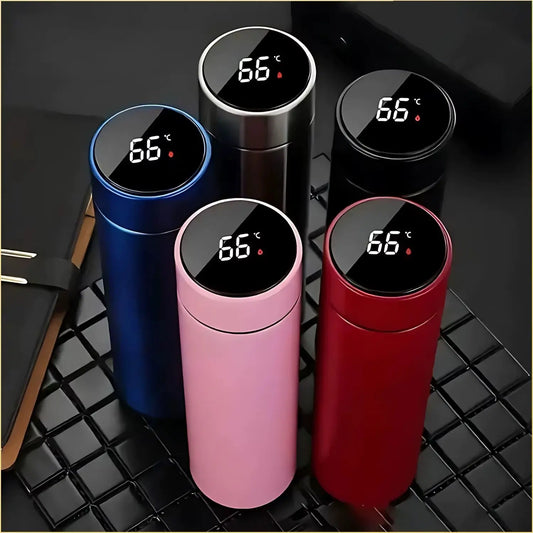 500ML Temperature Display Stainless Steel Thermos Cup A to Z Shop